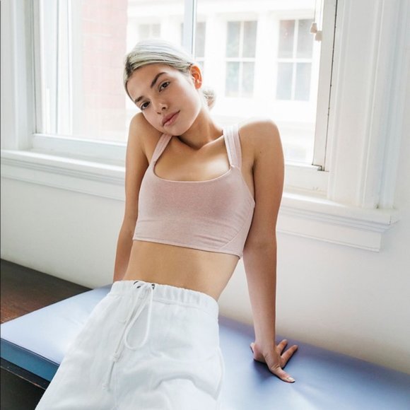 Free People On The Radar Bra - Soft Pink - Picture 2 of 2
